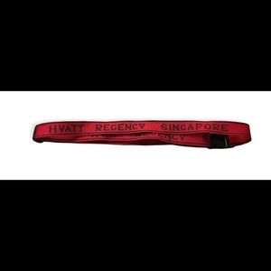 Unique Adjustable Belt- Singapore Regency Canvas Print Strap Belt